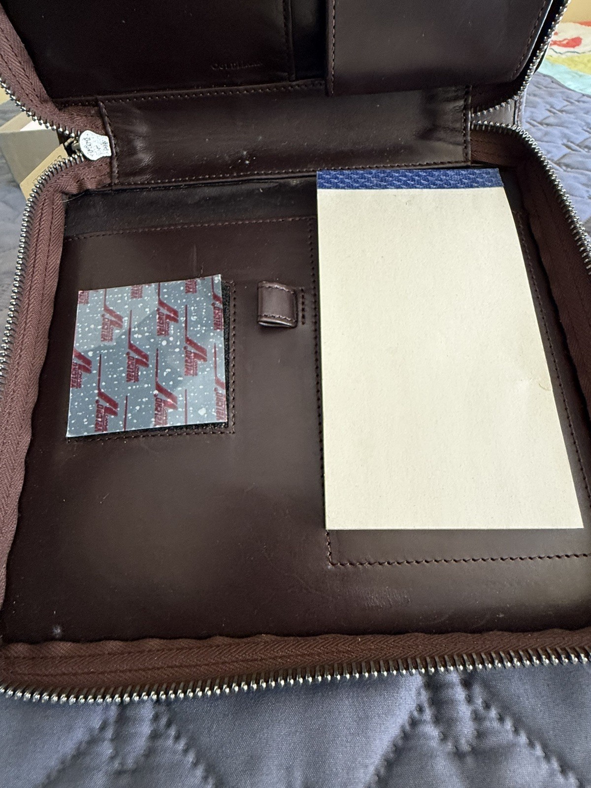 Cole Haan Zippered Case with original box