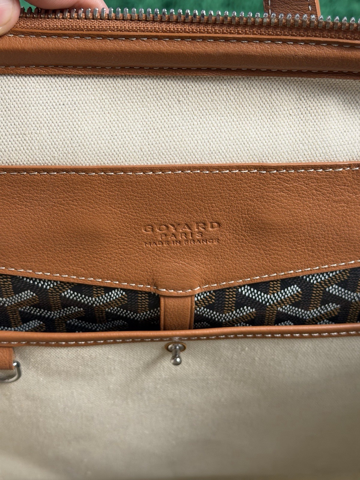 Goyard Cisalpin Backpack Black Tan – Perfect Condition