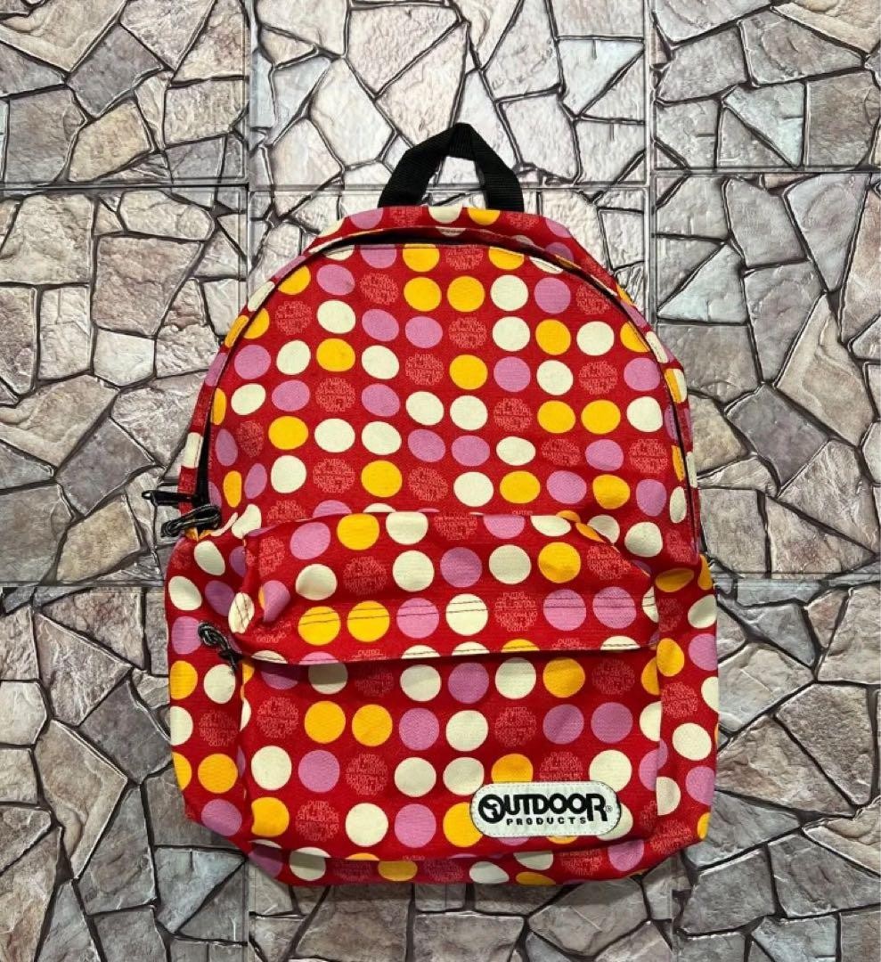 Outdoor Products Pink Polka Dot Y2K Vintage Bag