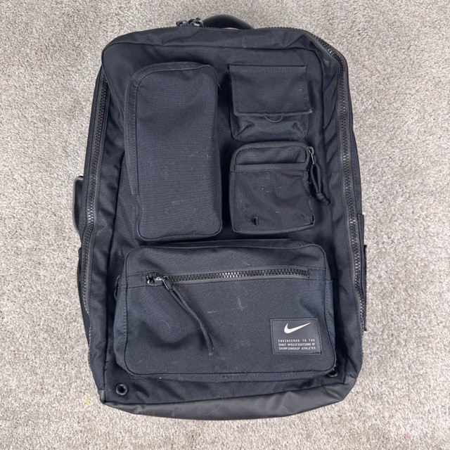 Nike Utility Elite Backpack Black 32L Training Polyester Nylon CK2656-010