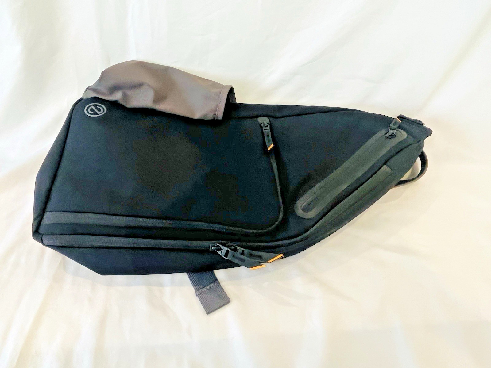 Cole Haan Zerogrand Black Shoulder Sling Backpack Cross Body