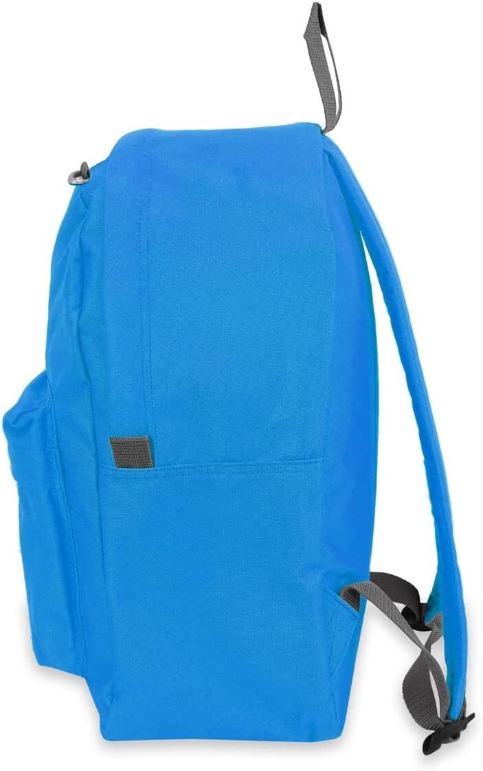 Everest Classic Backpack Royal Blue Kids/Adults School Student Book Bag 16.5×13″