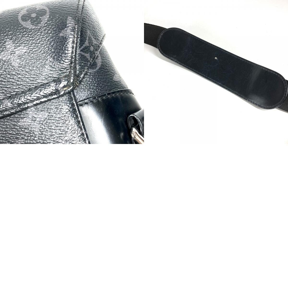 LOUIS VUITTON Messenger bag M40511 Monogram Eclipse black Authentic From Japan