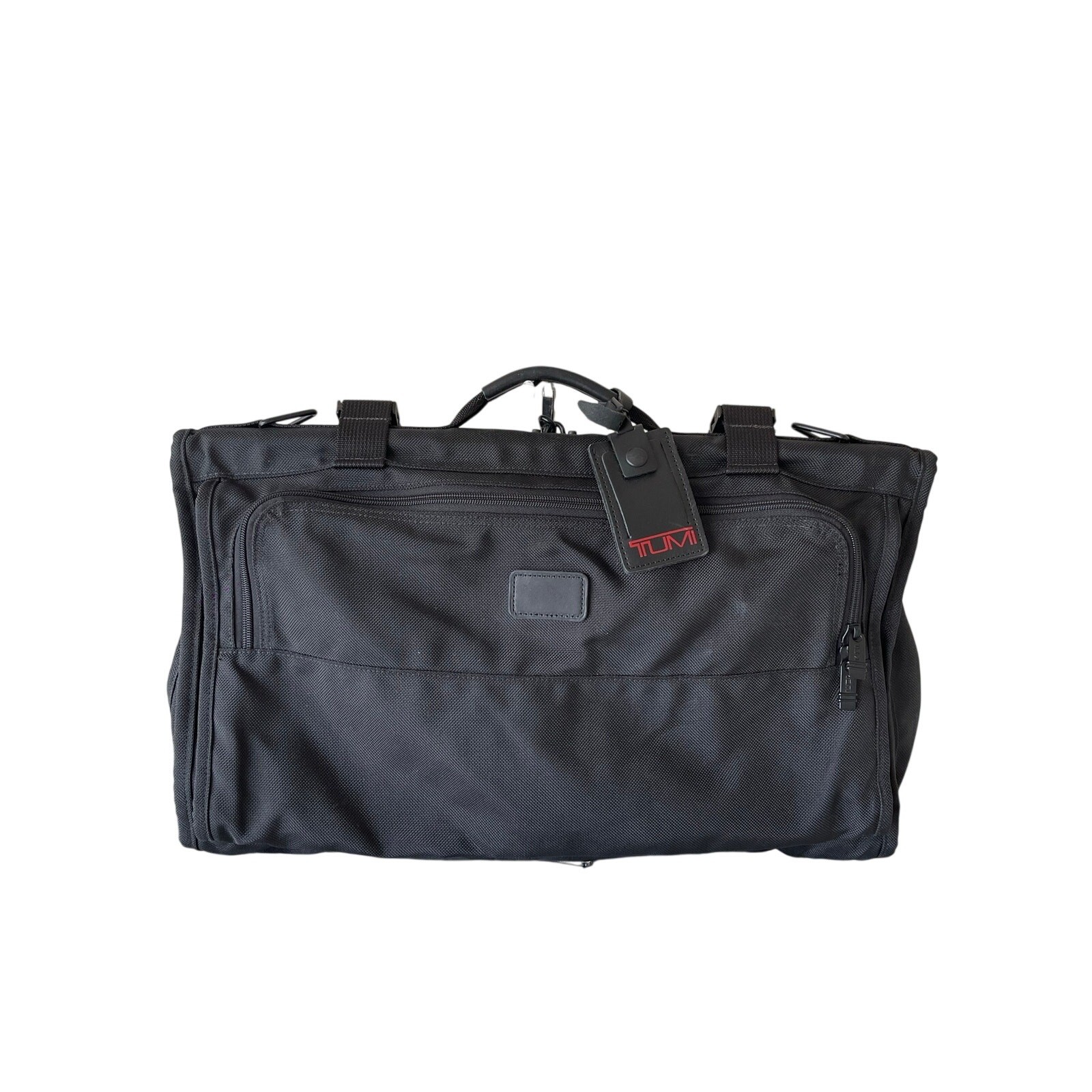 TUMI Garment Bag Travel Black Luggage Cover Full Suits Bifold Nylon 228D3
