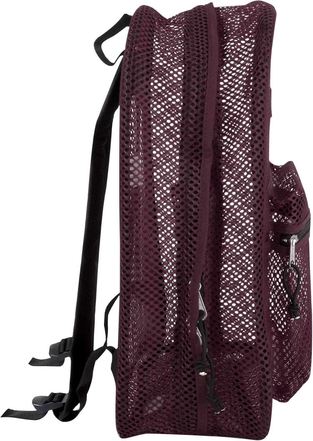 Mesh Backpacks for Kids, Adults, School, Beach, and Travel, Purple, Large