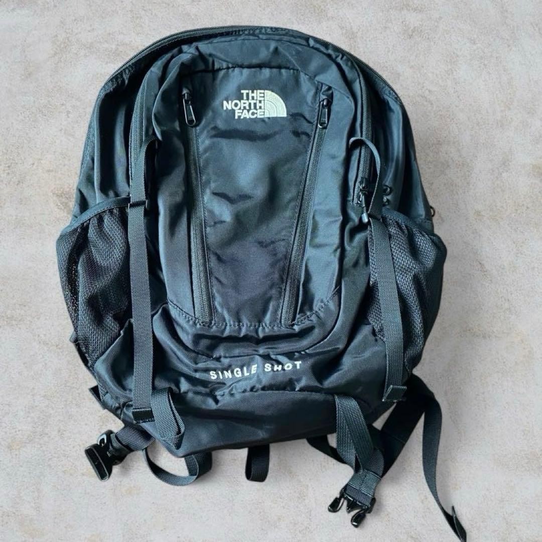 THE NORTH FACE SINGLE SHOT Backpack Black Durable Everyday Use Lightweight