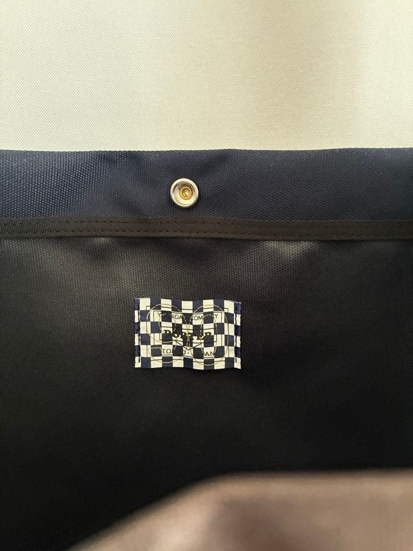 Porter Limited Yoshida Co. Shoulder Bag Navy Brown Men Rare yoshida kaban Model