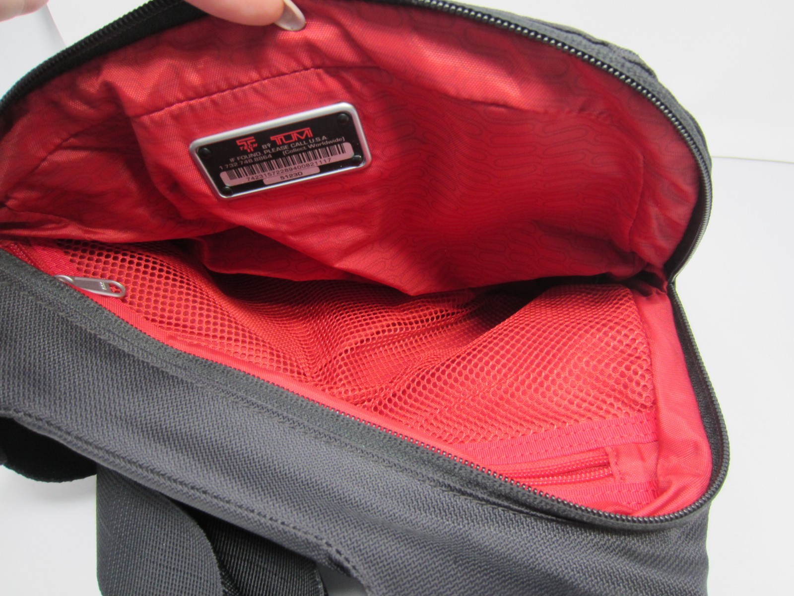 Tumi T-Tech Mekenna Flap Lid Messenger Crossbody Bag – Black – 10.5″x13.25″3.25″