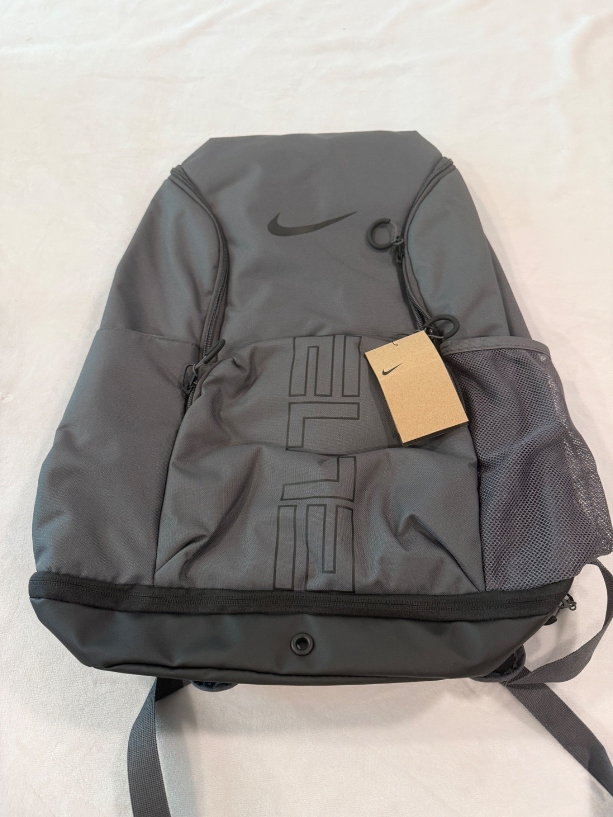 Nike Varsity Hoops Basketball Elite Iron Grey/Black Backpack (32L) – HM9965-068
