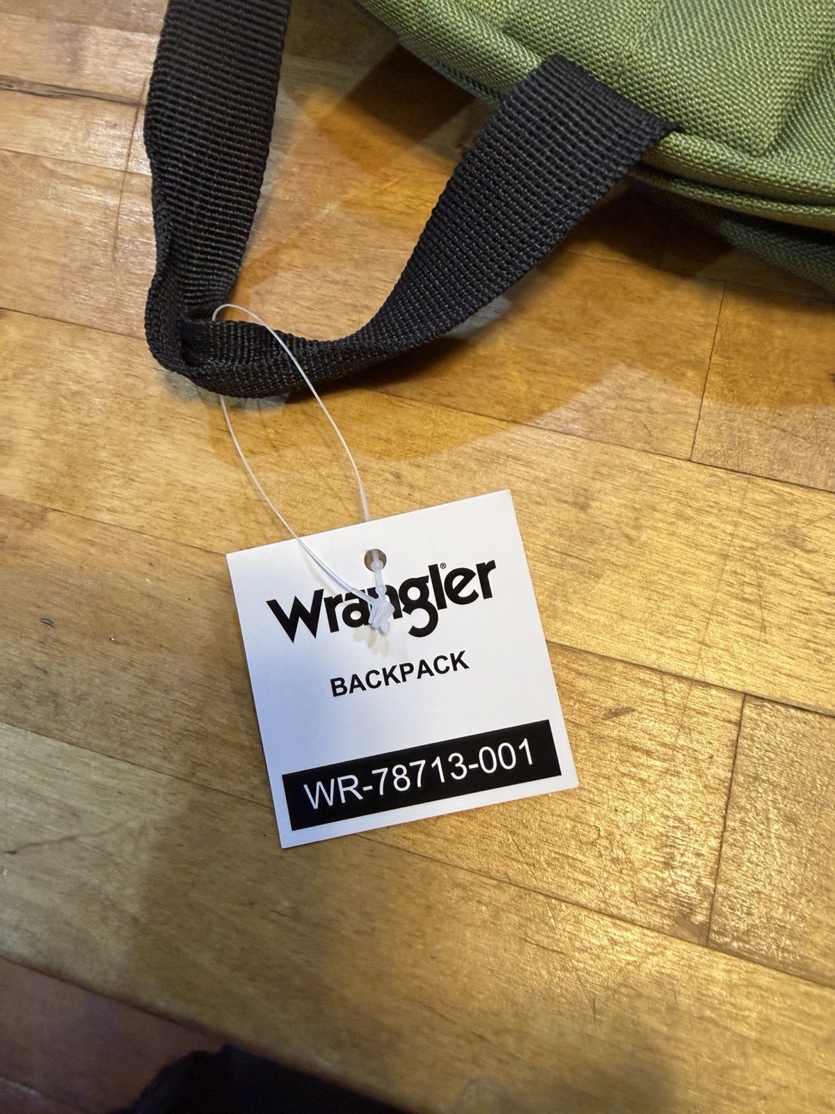 Wrangler Back Pack Green