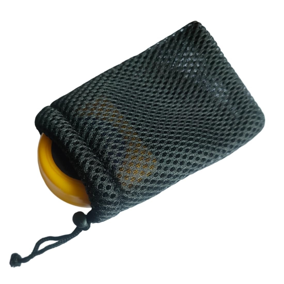 Bolsas de malla pequeñas nailon negro (10 unidades, 13 x 9 cm, 5 x 3,5 pulgadas)