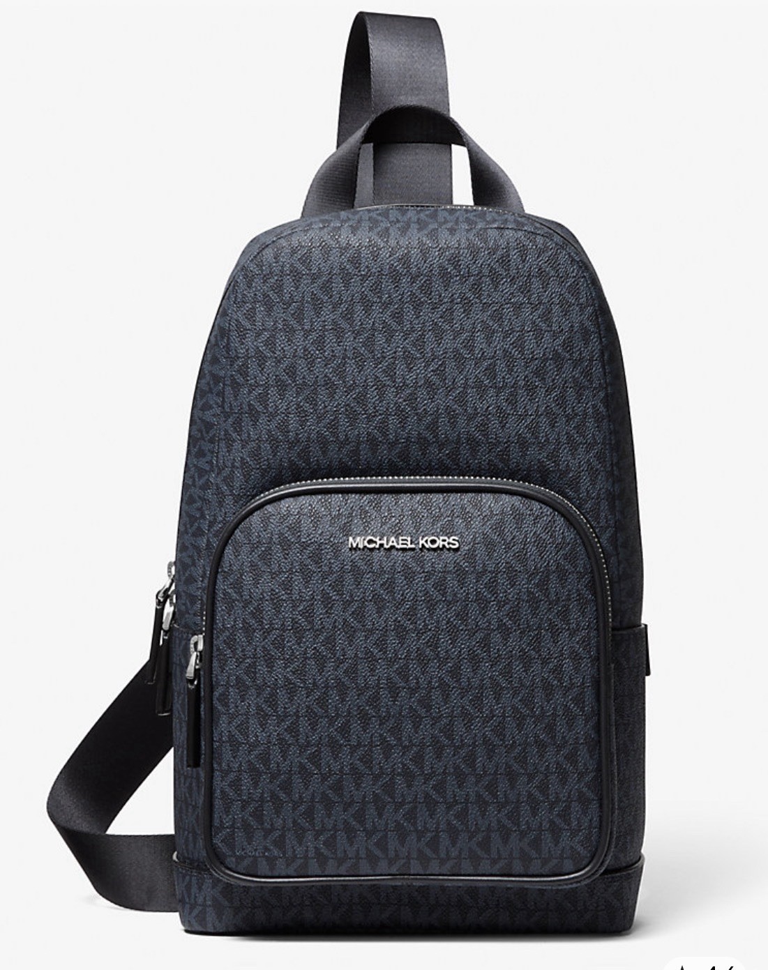 Michael Kors Cooper Commuter Logo print canvas Men’s Sling Pack Bag New w/ Tag