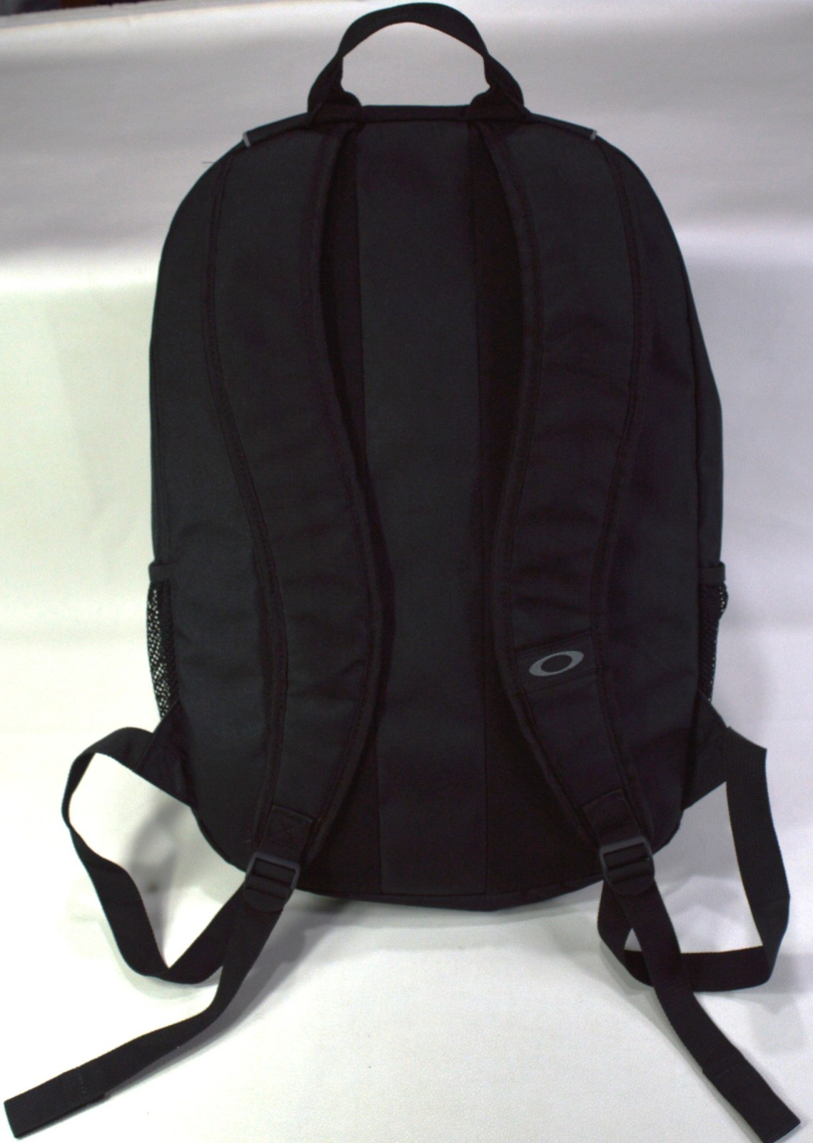 Rare Oakley Software Backpack Skull Bones Tag Black Vintage Y2K