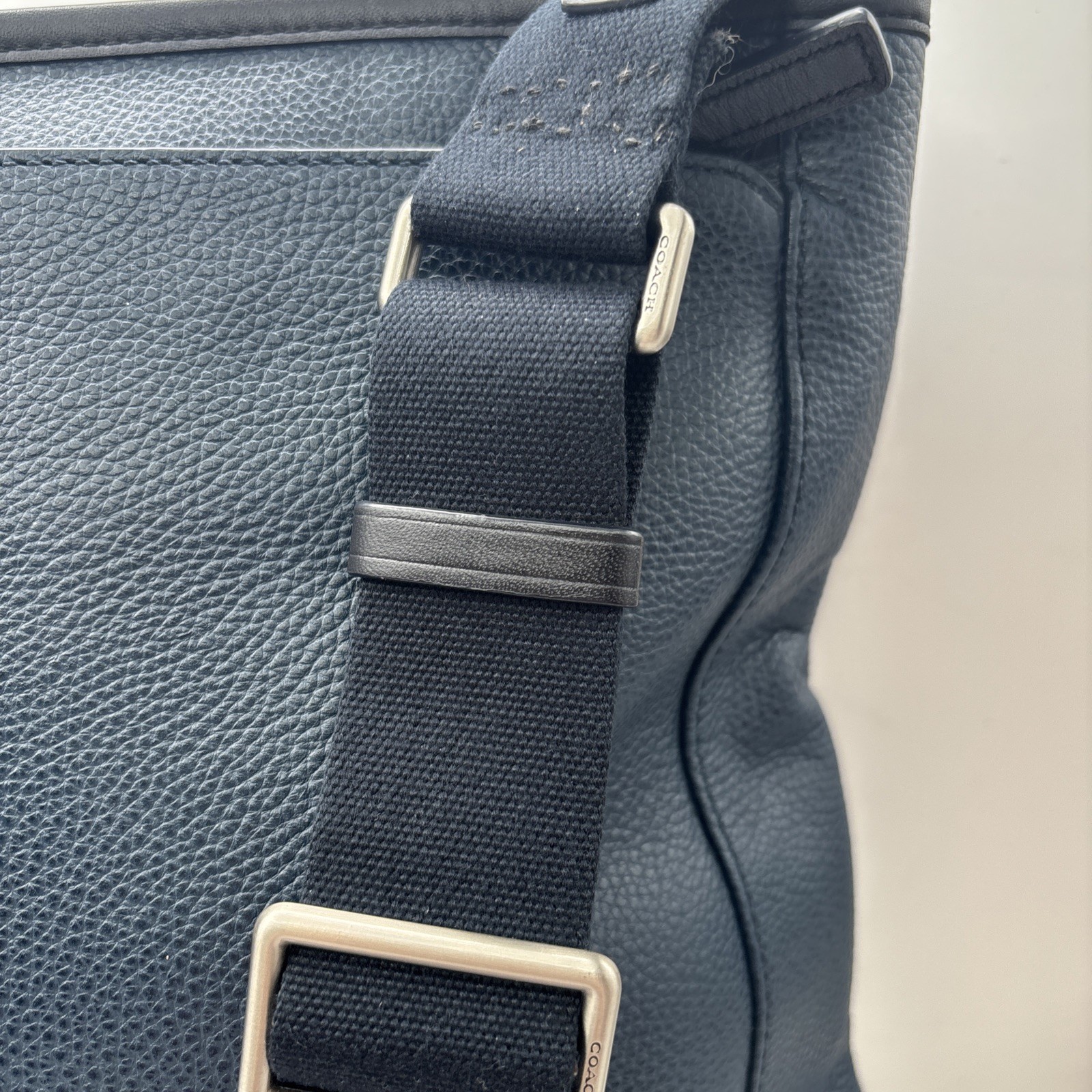 NWT COACH CLASSIC CAMDEN TECH LEATHER FILE MESSENGER BAG CROSSBODY BAG F71341