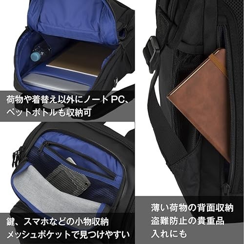 Mizuno SS Team Backpack 35 with Shoe Compartment 33JD3100 Black New