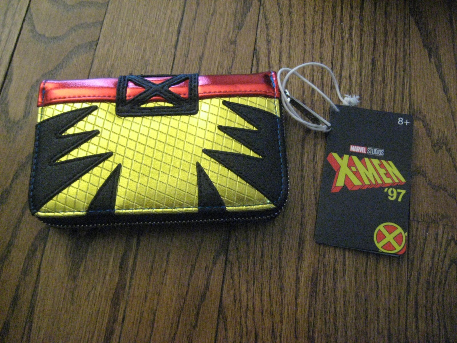 Loungefly Marvel X-Men Wolverine Metallic Shine Mini Backpack and Wallet Lot!