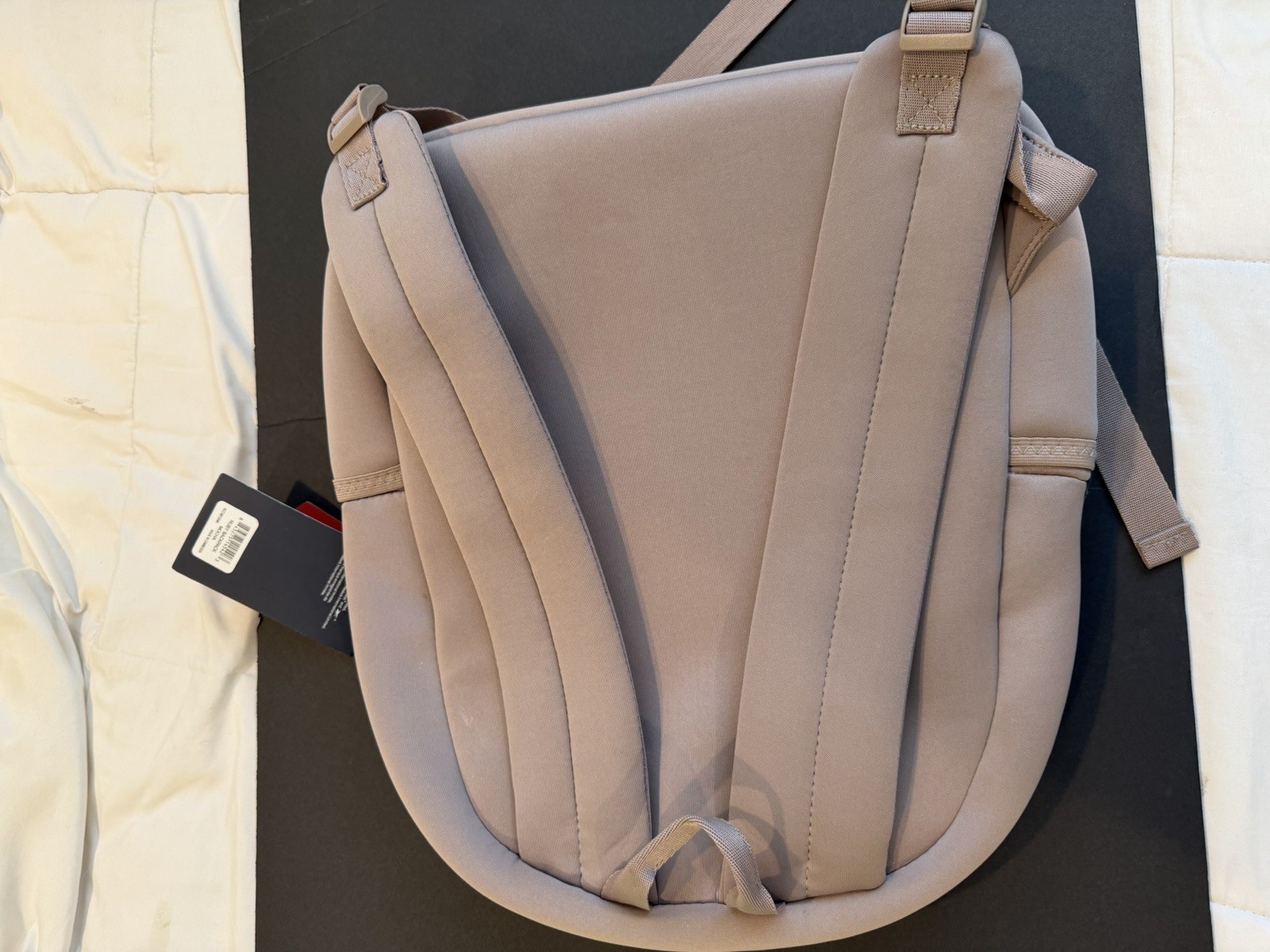 Reebok Gray Zip Backpack, Medium Men’s Travel Casual, Padded w/ Pockets