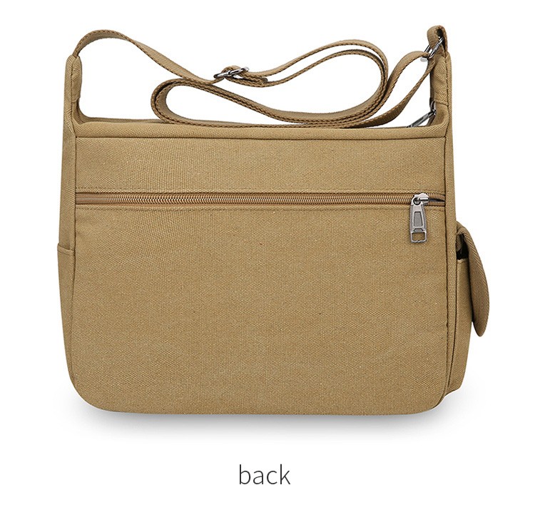 LEBULLBRO Canvas Crossbody Shoulder Messenger Bags Military Outdoor Satchel Bag