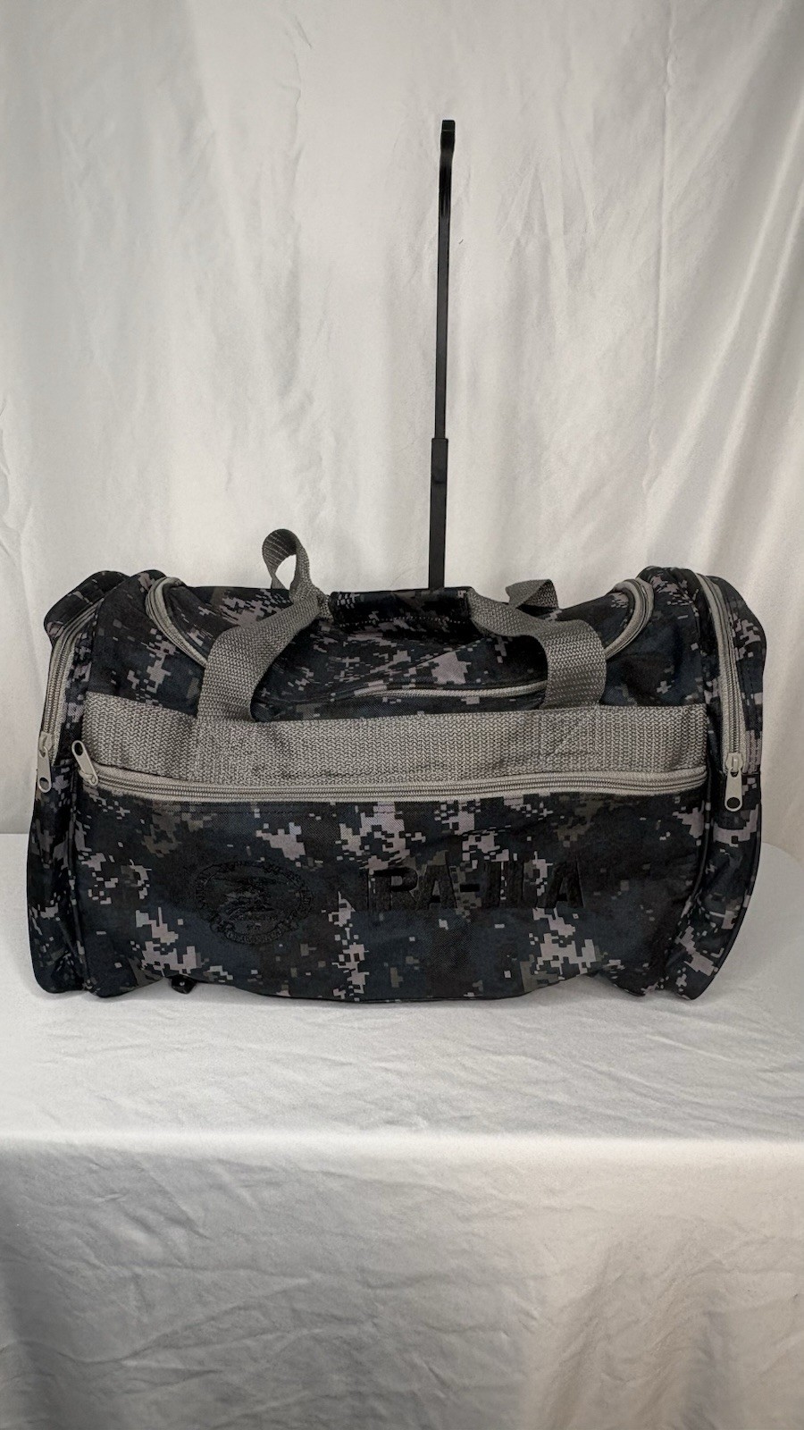 NRA Digital Camo Duffel Bag Carry On Travel Gym Weekend Gear Military Style