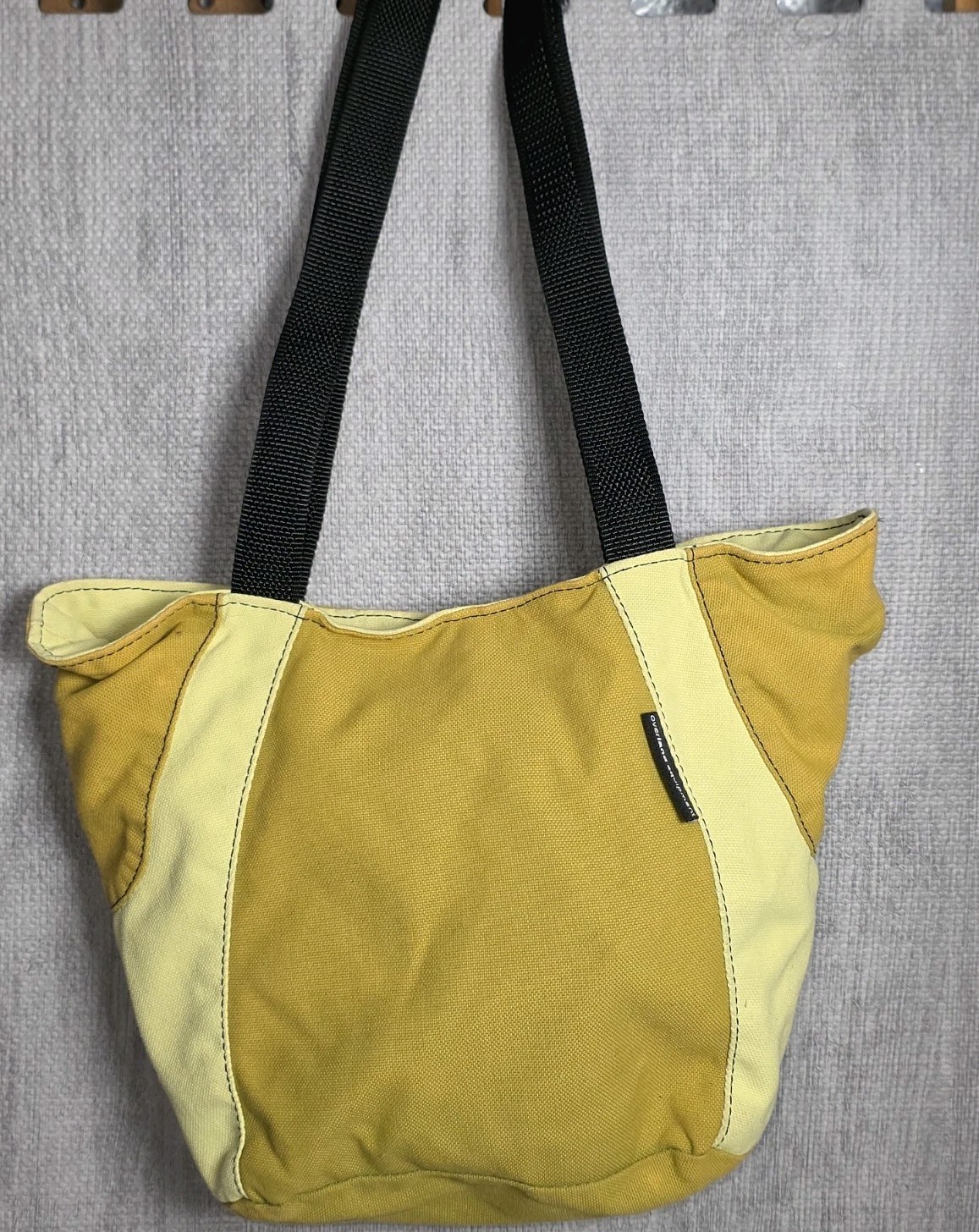 Overland Equipment 2 Tone Canvas Shoulder Tote Bag See Pictures 12×9