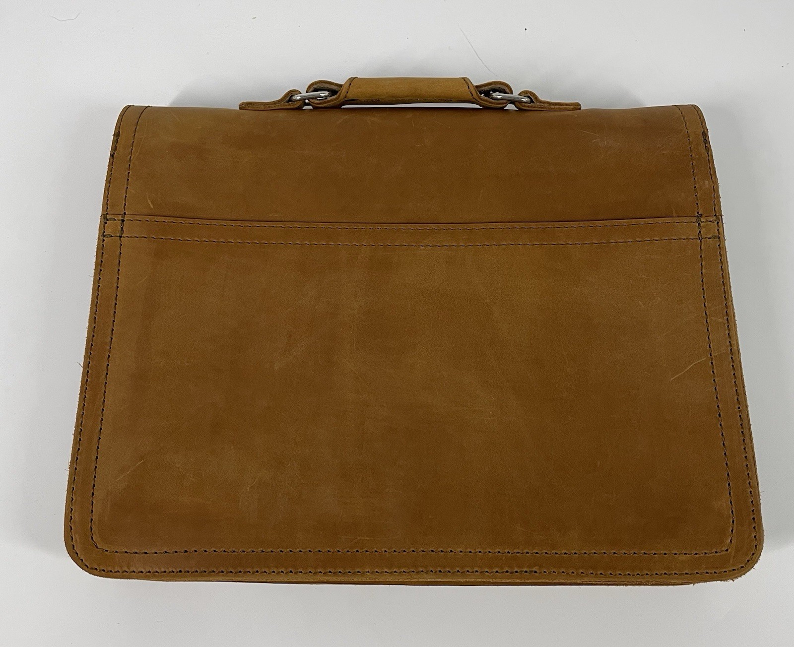 Saddleback Leather Co Fourteener Thin Tobacco Leather Briefcase