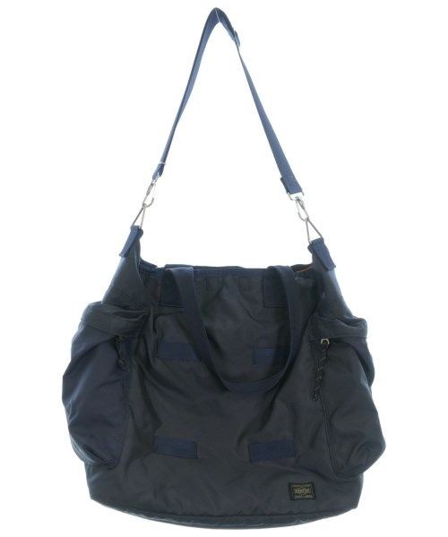 Authentic Porter Men’s Canvas Tote Bag 48cm x 40cm Blue Used with Flaws