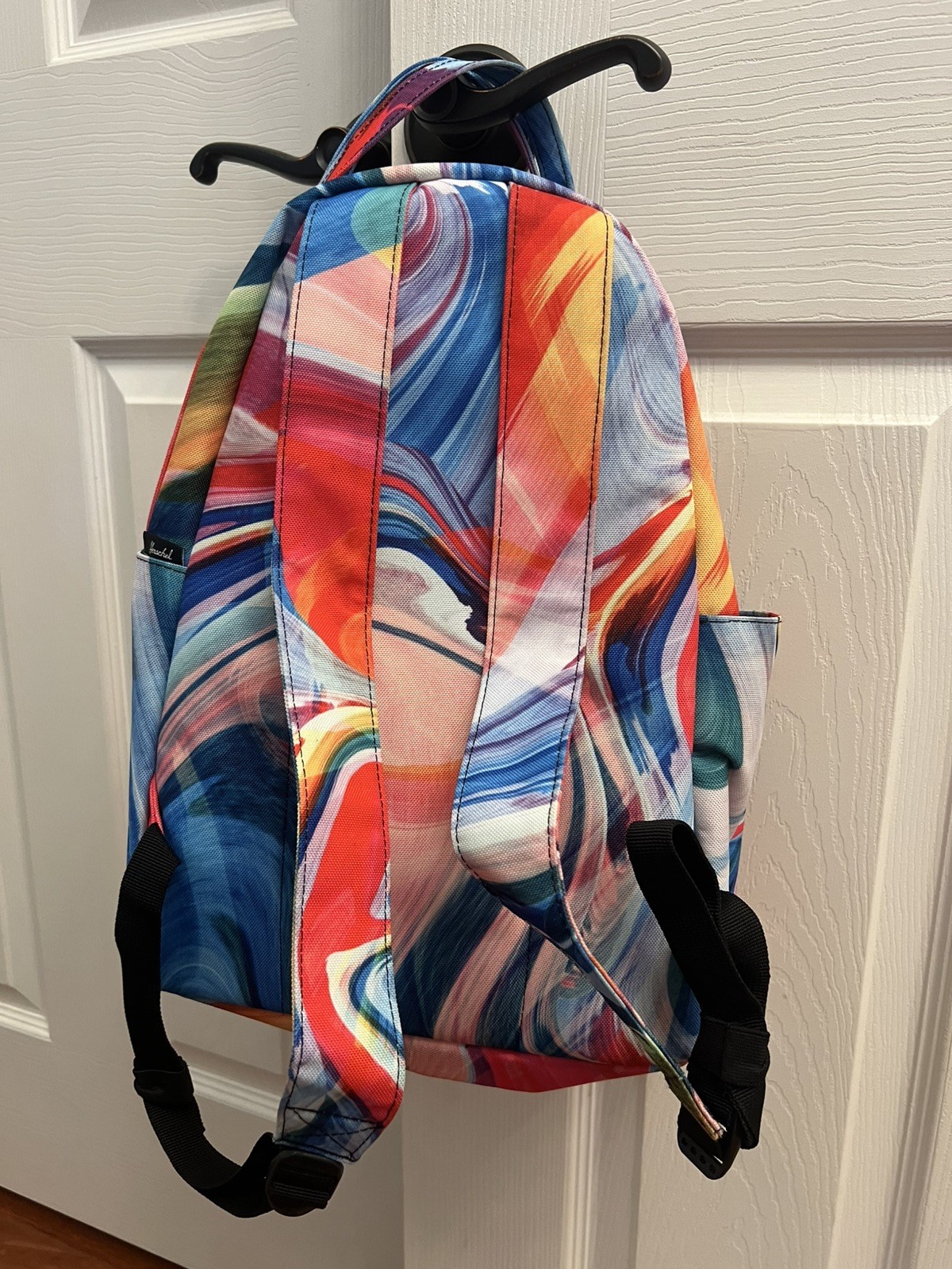 NEW Herschel Nova Small – Paint Pour Multi Backpack – RARE Retired Color
