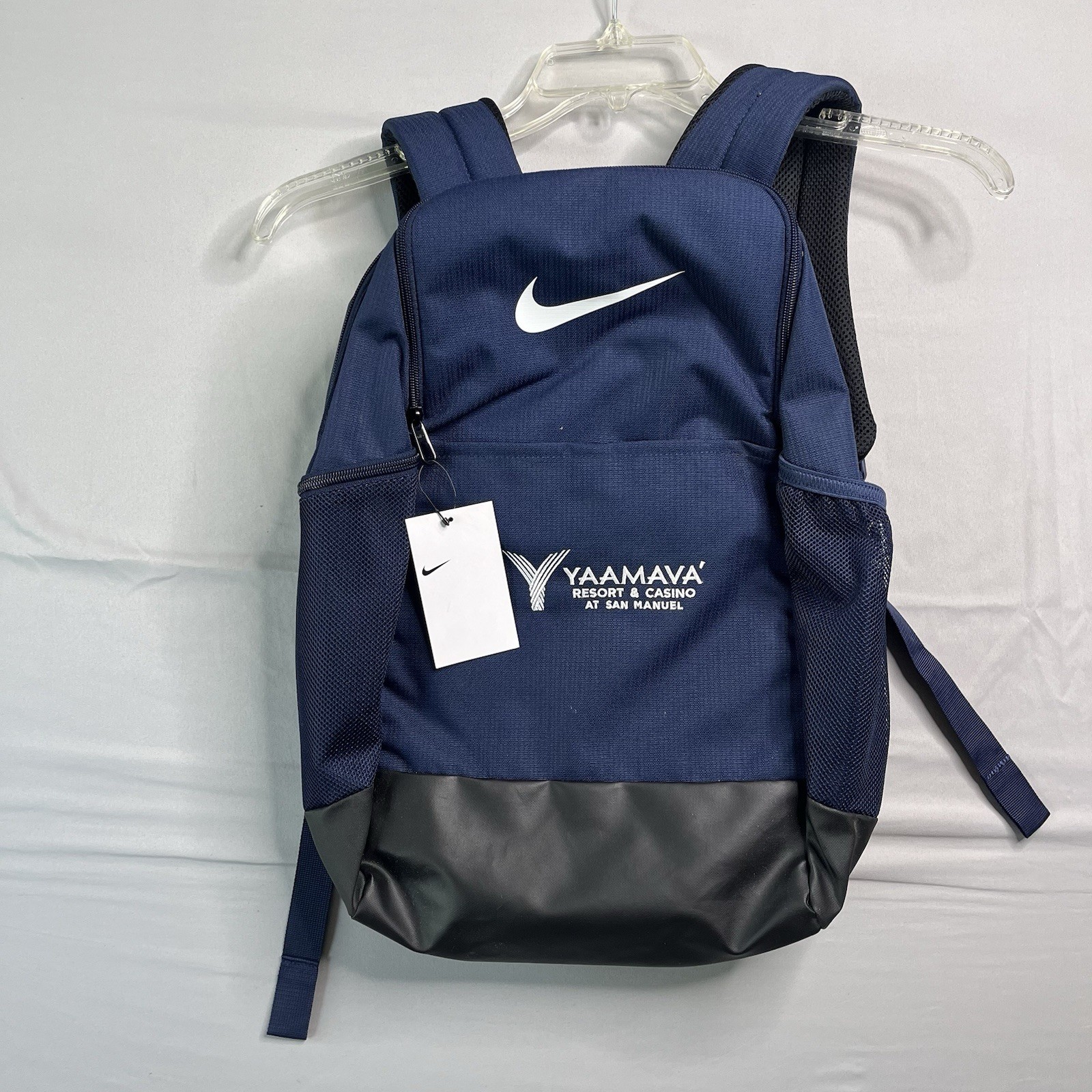Nike Yaamava Resort & Casino At San Manuel Blue Backpack 24L 6 Pockets NWTs