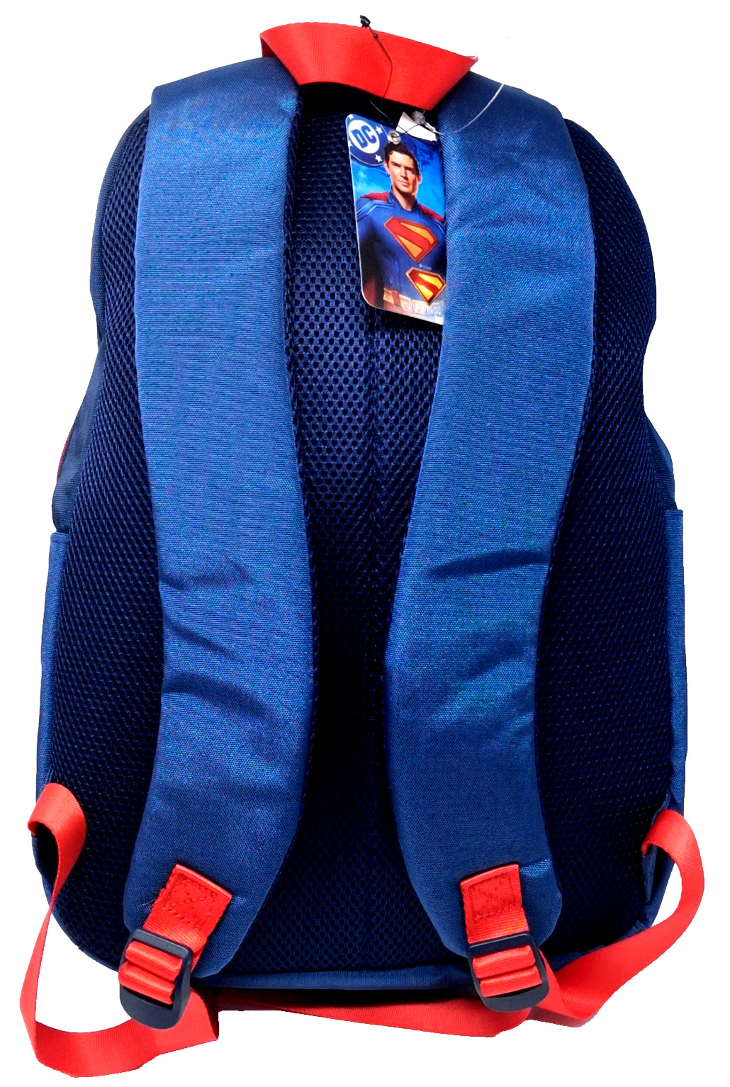 Bioworld DC Comics Superman Globe 18″ Backpack w/Tech Sleeve New With Tags