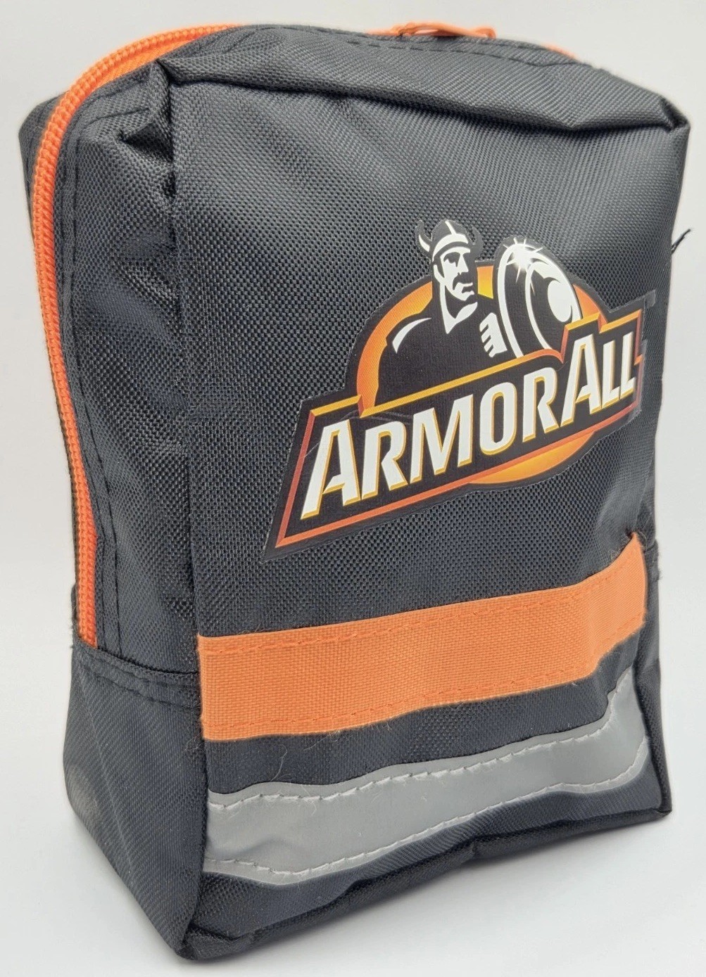 Armor All Headrest Storage Bag Mini Backpack Zip Closure Style Back Snap Strap