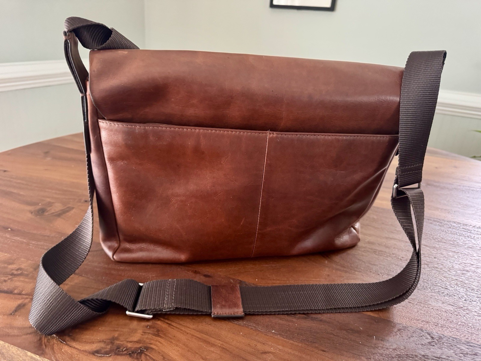 JOOP! Janis Messenger Leather Briefcase Crossbody Satchel Bag Germany Very Clean
