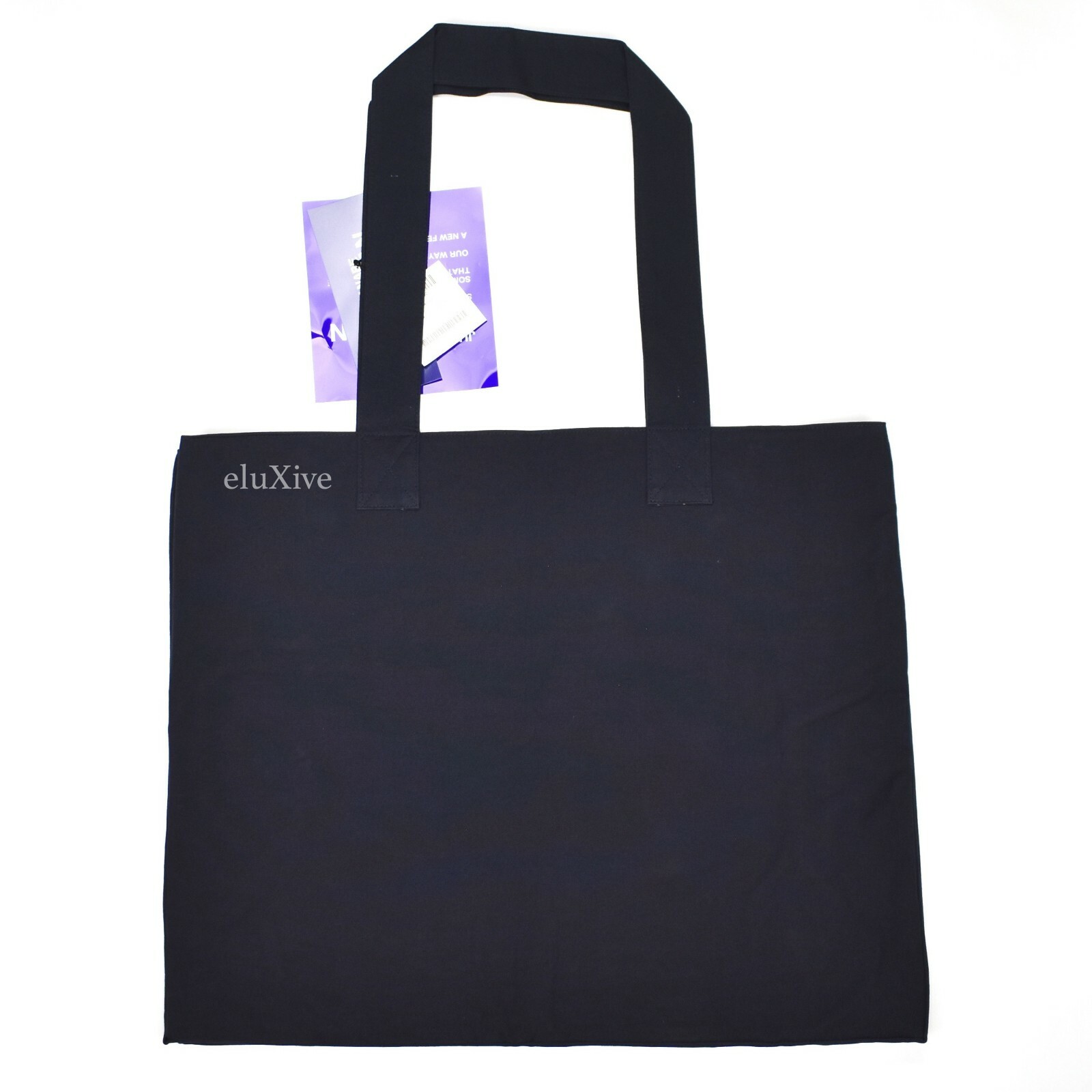 NWT Comme Des Garcons Junya Watanabe MAN Navy Large Canvas Tote Bag AUTHENTIC