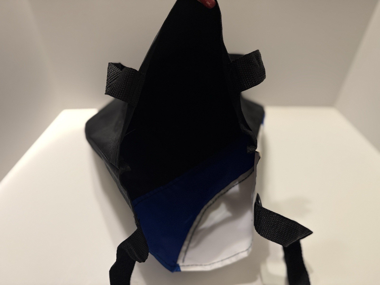 Ford Go Further Tote Bag Blue, Black & White Advertising Tote