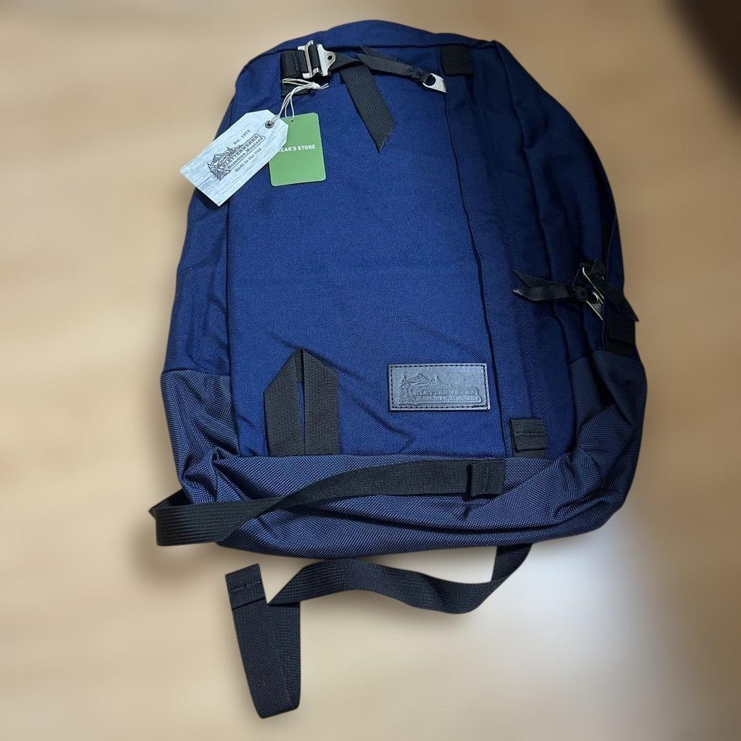 Kletterwerks Backpack Navy Daypack Adjustable Straps Made in USA 12 x 18 x 6 in