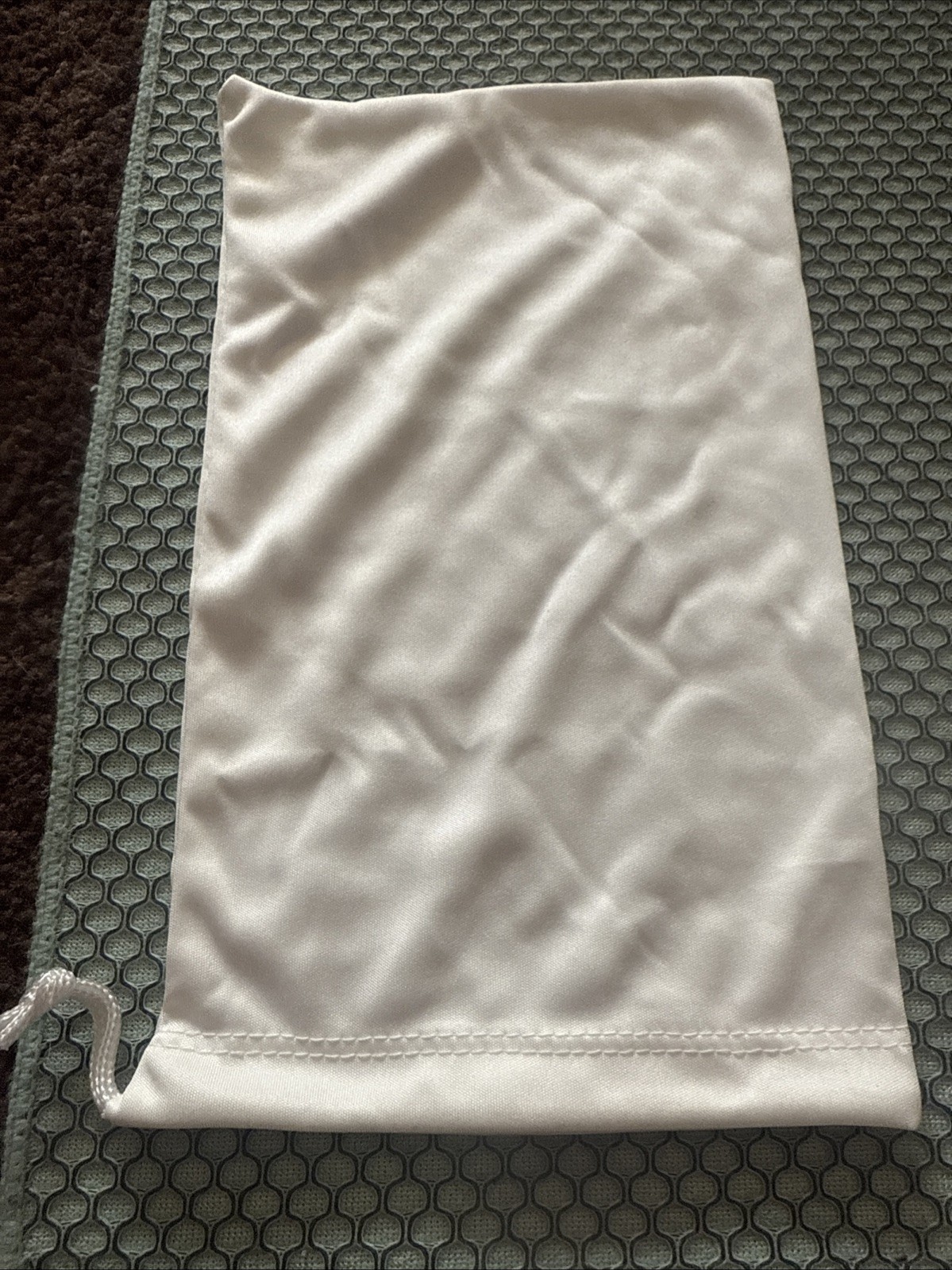 Dragon Microfiber Pouch Goggle Wipe Lens Cloth Oem Original Cinch Bag WHITE