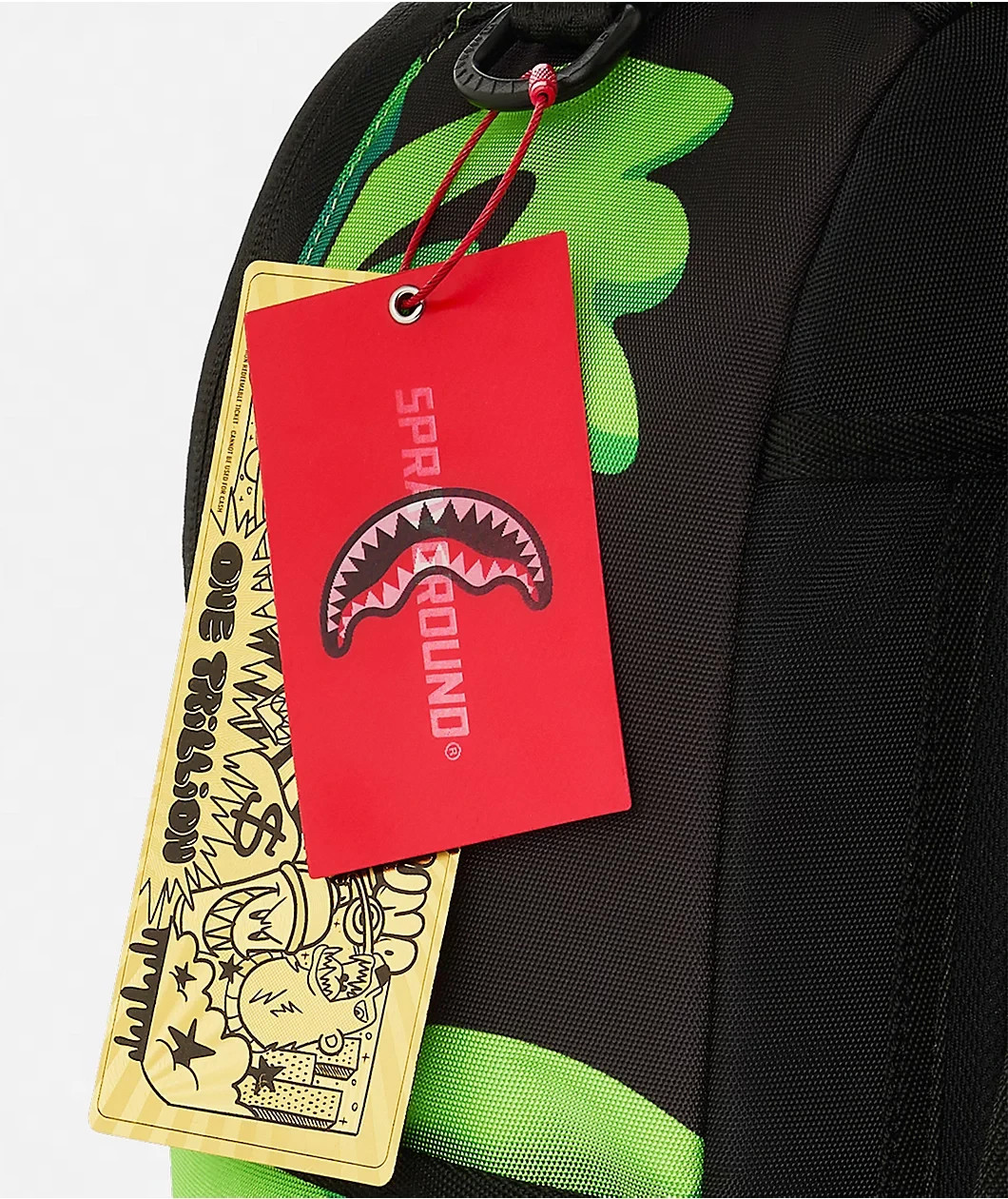 Sprayground x SpongeBob Moneybear Backpack🔥New Black Bookbag Large School Bag