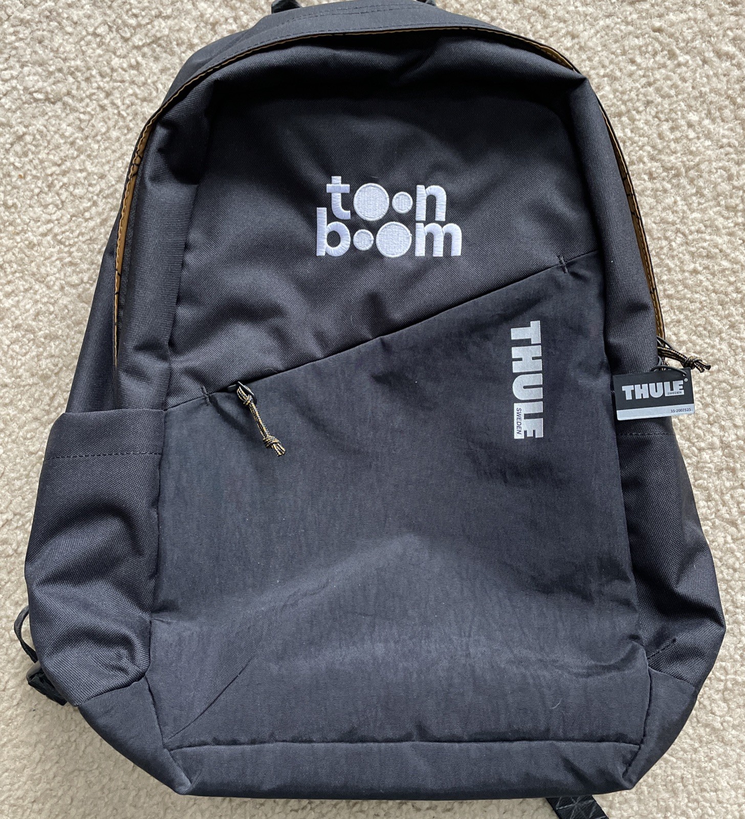Thule Sweden 35-2007525 Lightweight Black Backpack Laptop Promo Toon Boom Logo