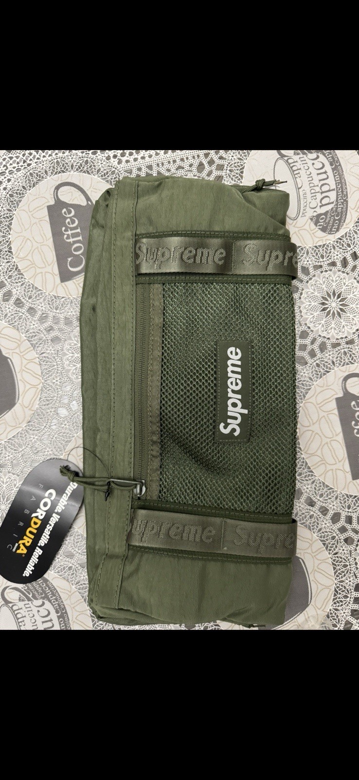 Supreme Mini Duffle Bag Olive Green