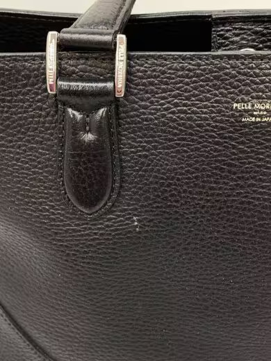 PELLE MORBIDA / Mini Tote Bag / Tote Bag / Leather / Black / Plain