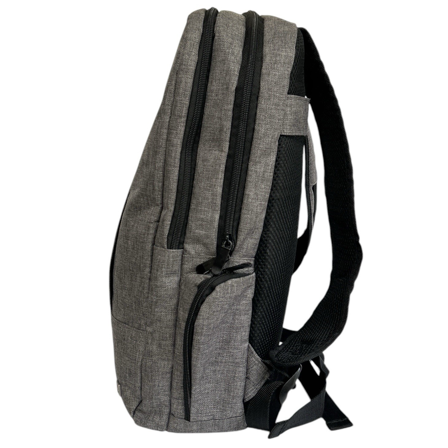Kapston Pierce Carbyne Backpack Gray Black Sleek Modern Design Laptop School Bag