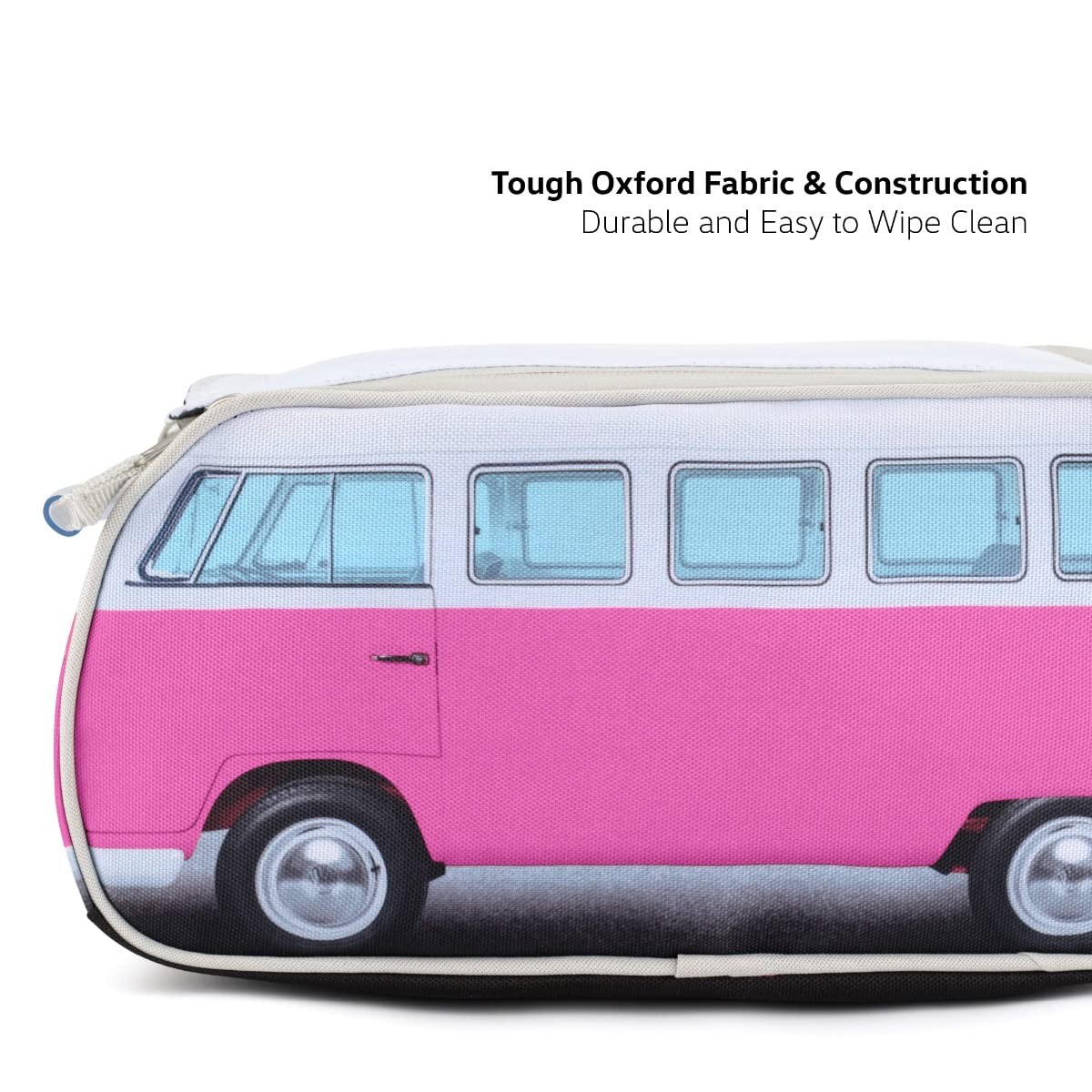 Board Masters Volkswagen Travel Toiletry Bag 11.8 x 4.7 x 5.9 inches, Pink