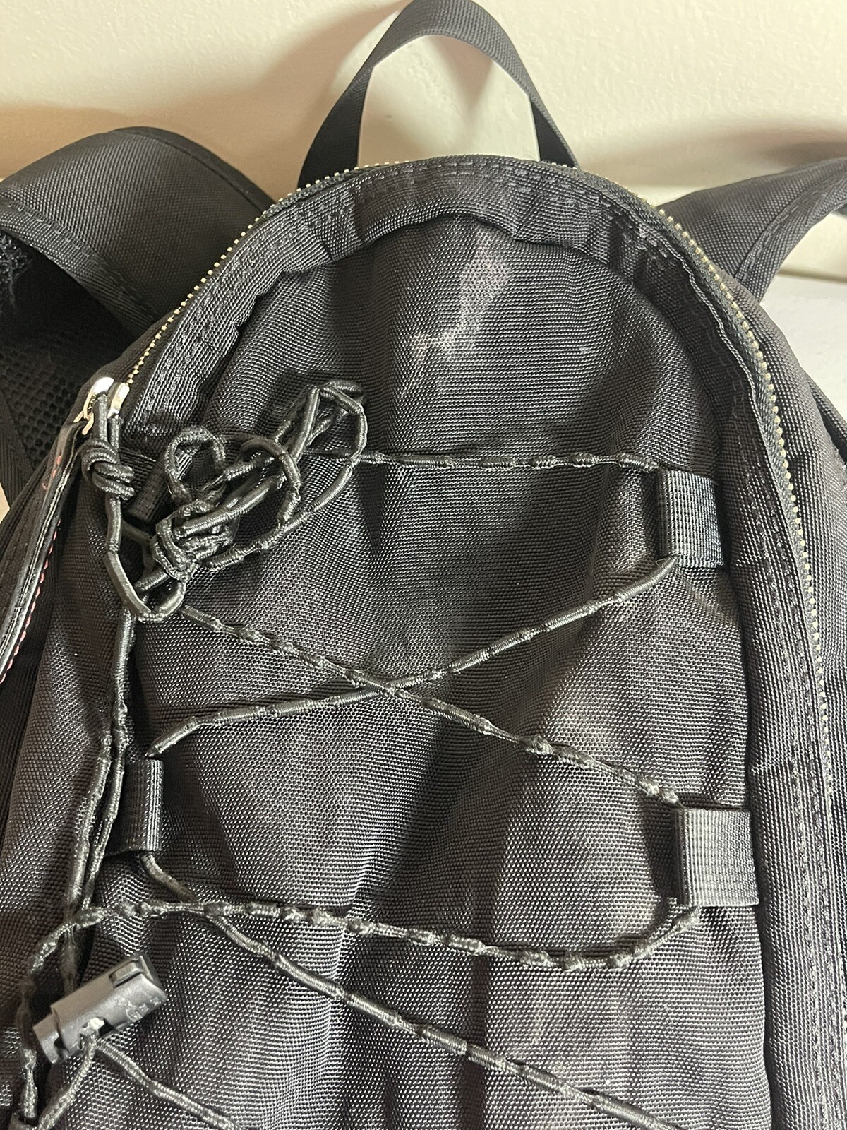 Tough Jeans Inc Backpack with cow hide leather 17 Inches