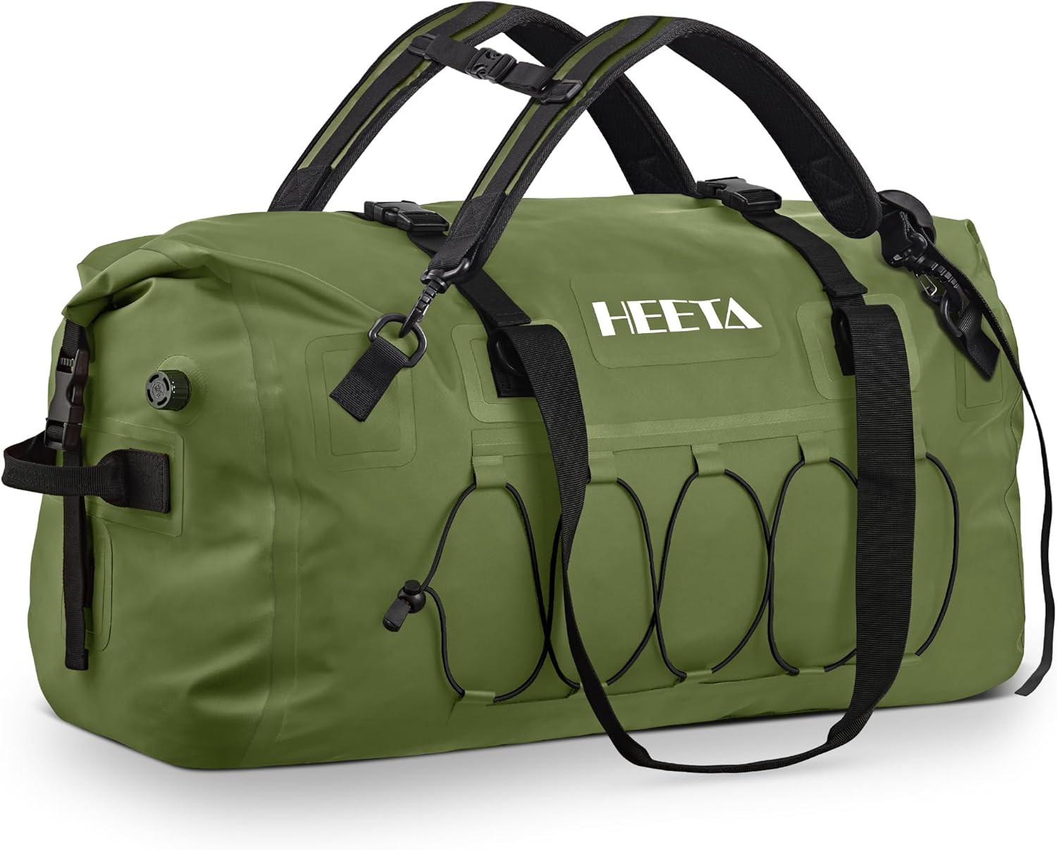 Waterproof Duffel Bag Motorcycle Dry Bag Backpack, 60L/80L Extra Large Rolltop T