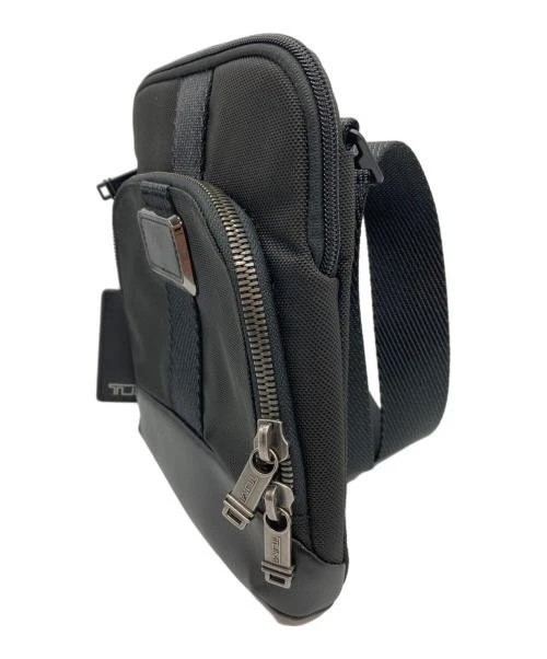 NEW TUMI Alpha Bravo Barksdale Crossbody 232309D Black Ballistic Nylon Travel