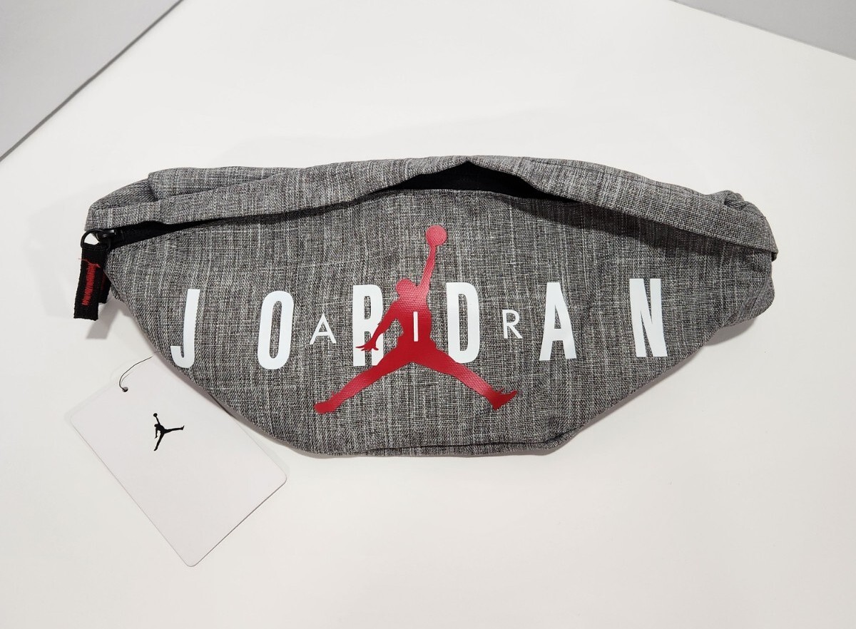 NEW Nike Air Jordan Crossbody Bag Carbon Heather Fanny Pack