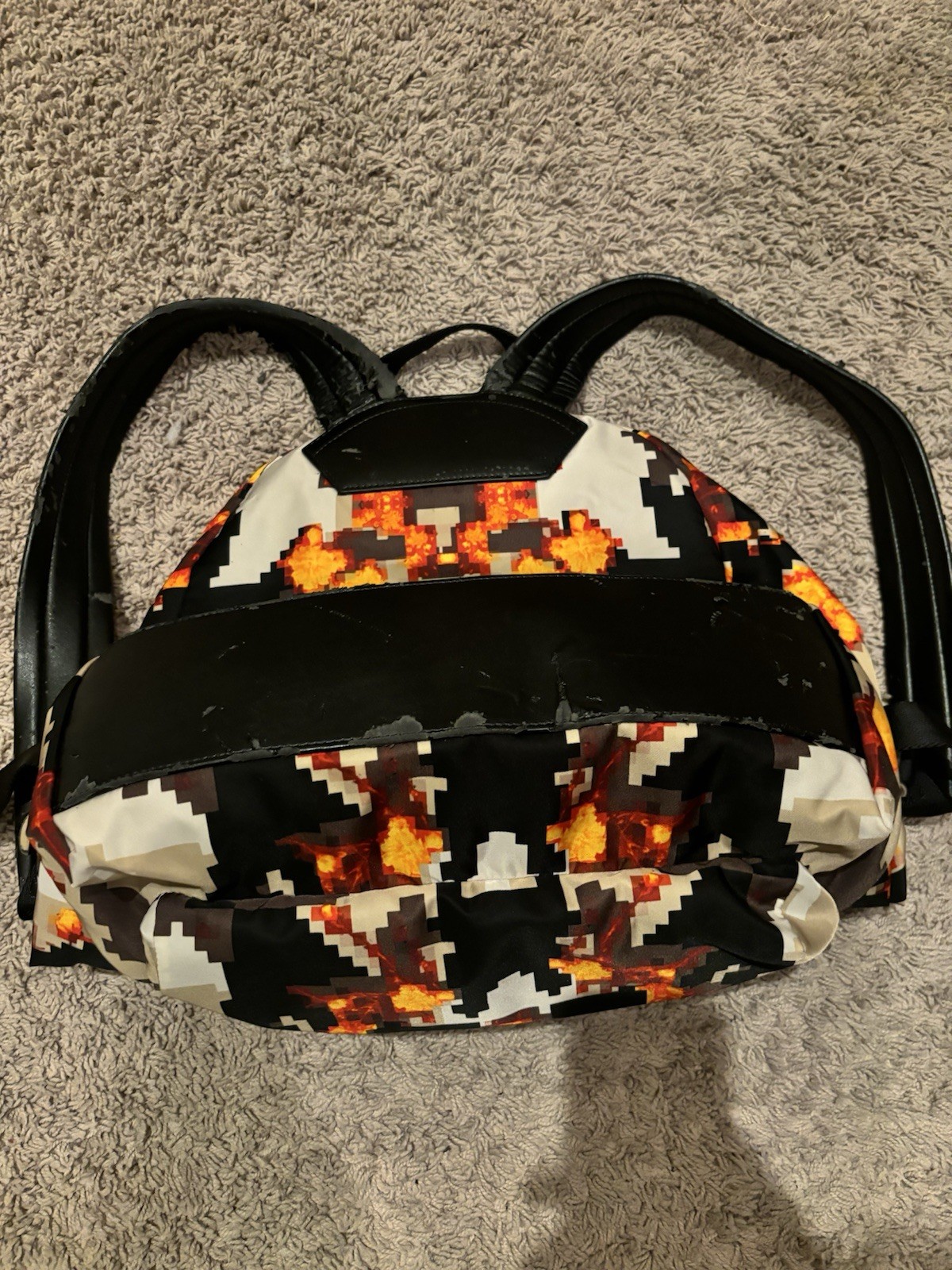 Givenchy Paris Multicolor Backpack Men’s Orange Black