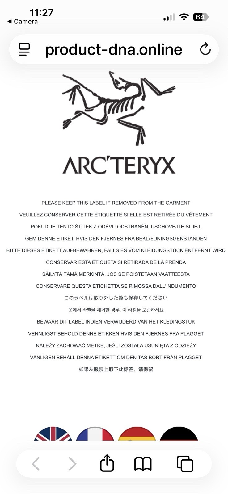NEW Arcteryx Mantis 1 Waistpack Fanny Pack shoulder pack Vitality