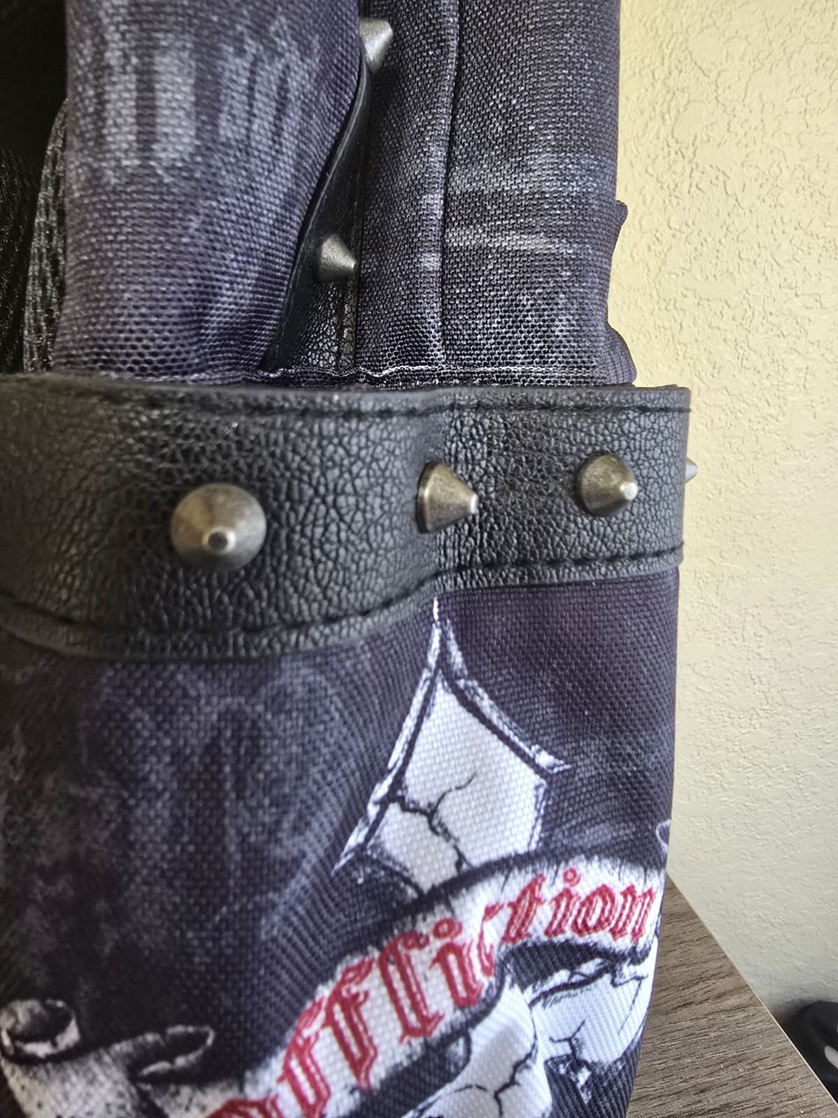 $69…Affliction Live Fast Backpack Black. Medium, Studded/Faux Leather.