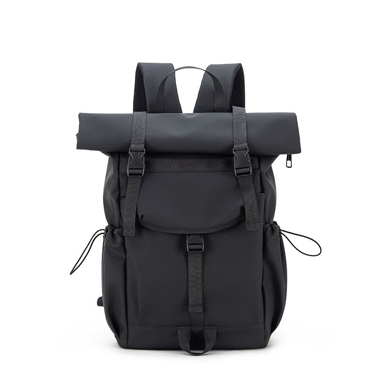 Men Business Backpack Large Capacity Waterproof Wear-resistant for Office Travel