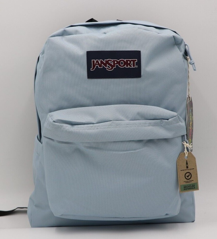 JANSPORT SuperBreak Backpack School Bag with Water Bottle Pocket